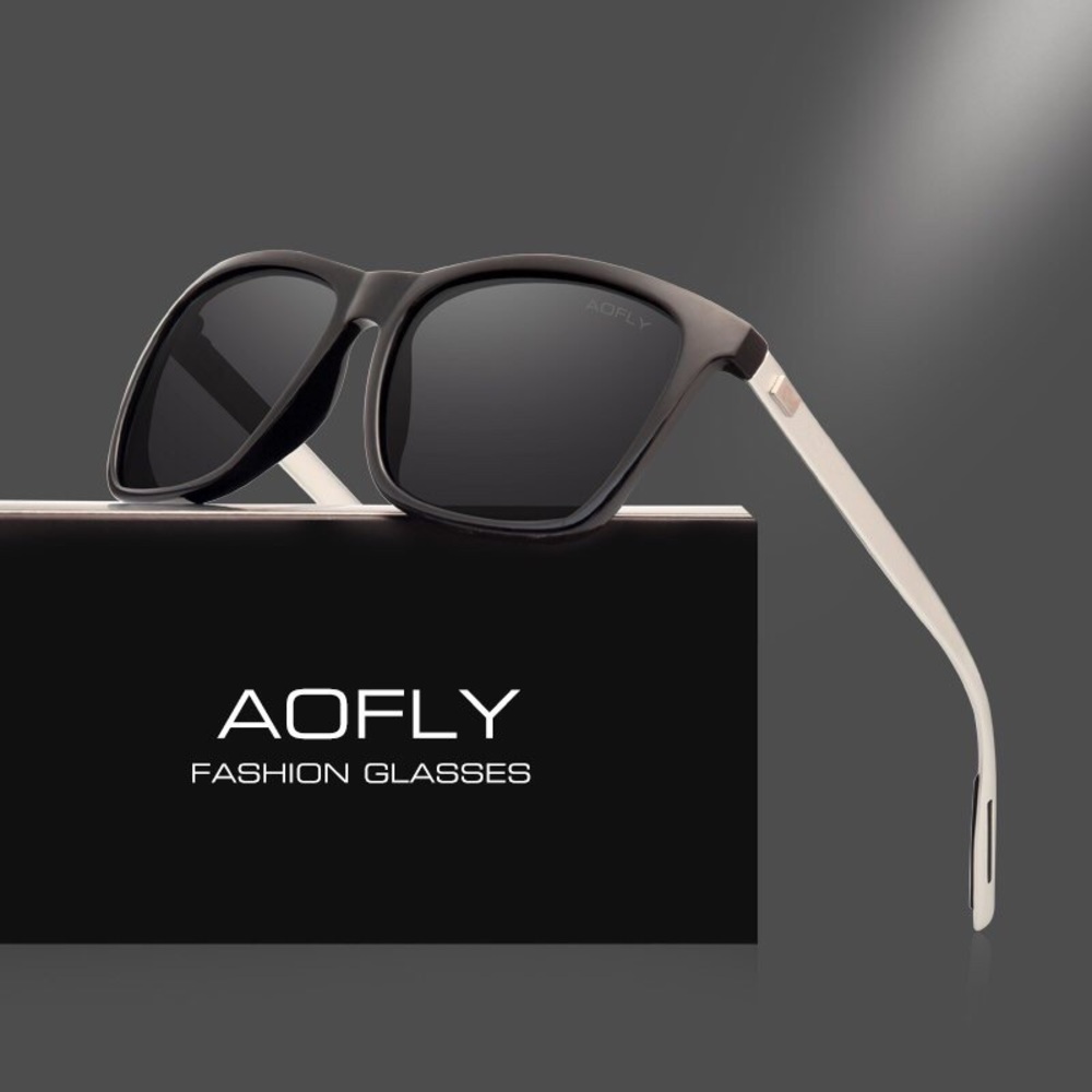 AOFLY Authentic Men's Square Sunglasses